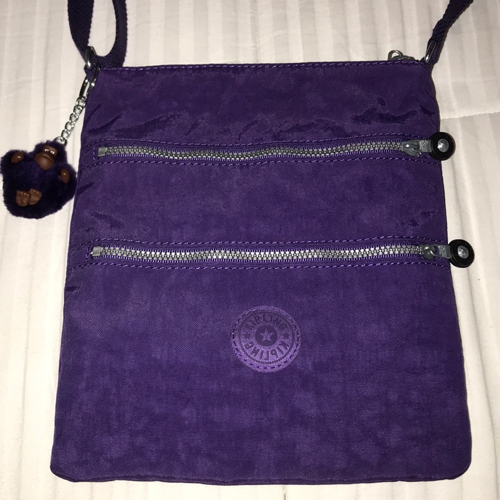 Purple Kipling Mini shoulder bag